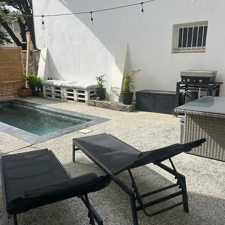 Apartment Surf Lodge Terrasse Vue Mer, Piscine Privee, Climatisation Capbreton